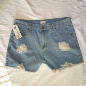 Nistar woman's jean shorts